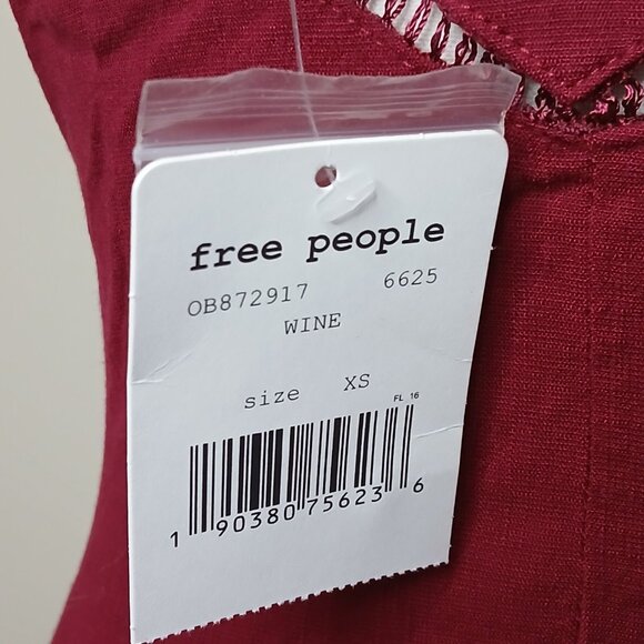 NWT Free People Intimately Free Dylan Bodycon Wrap Mini Dress Size XS - Picture 9 of 13